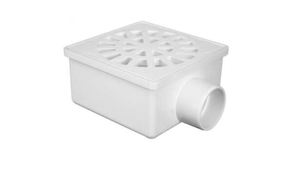 Ralo Sifonado Quadrado Branco nº43
