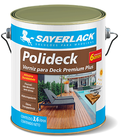 POLIDECK SAYERLACK
VERNIZ PARA DECK