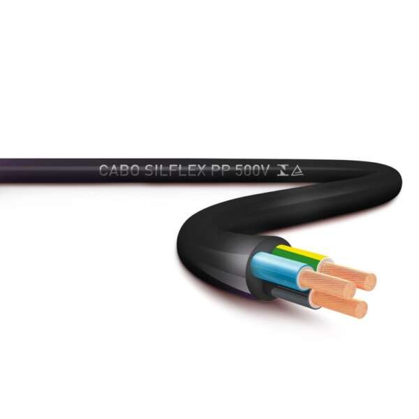 CABO PP FLEXÍVEL 3 X 4MM 300V/500V PRETO - SIL