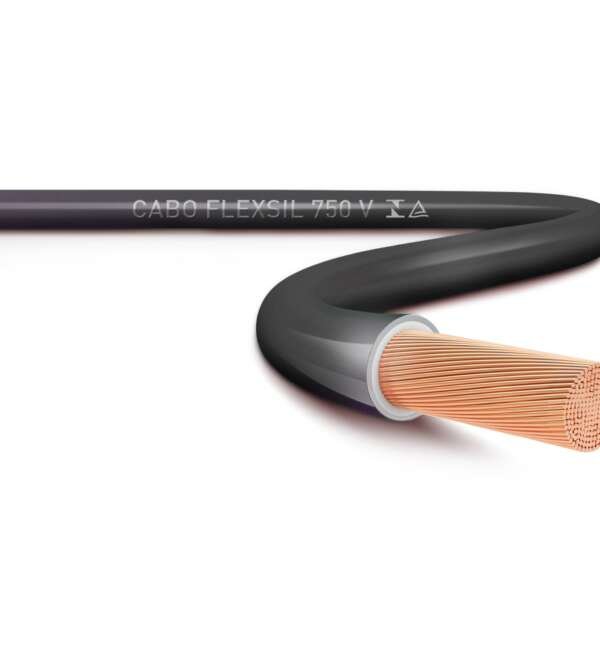 CABO FLEXÍVEL 10MM 750V PRETO - SIL