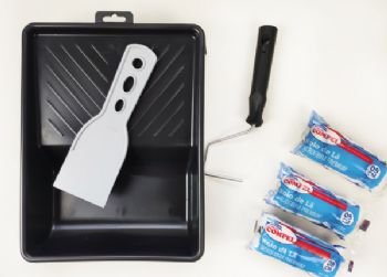 KIT REFIL ECO MICROFIBRA 09CM COMPEL
