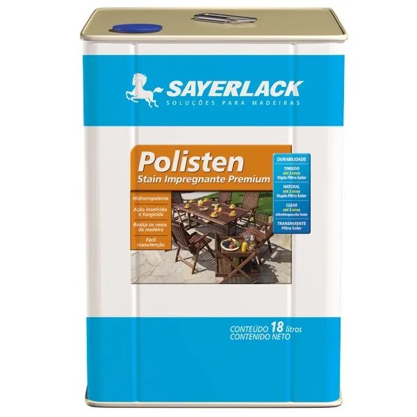 Stain Polisten Natural 18l Sayerlack
