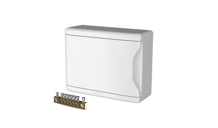 Quadro de Distribuição com Barramento N/T – Sobrepor