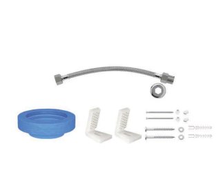 Kit de instalação para bacia com caixa com fixação lateral - Deca